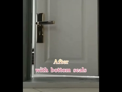 Le bas de porte automatique résistant scelle les coupe-froid en aluminium 6063 pour la porte d'hôtel
