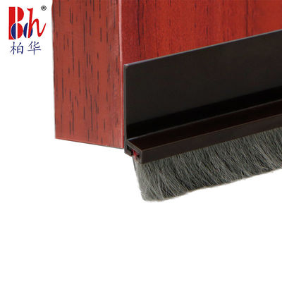 PVC inférieur de bande de joint de porte avec Woolpile