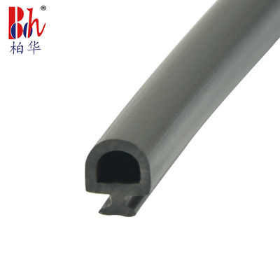 Type en caoutchouc bandes de fente de noir de joint de PVC de réduction du bruit pour le profil en aluminium