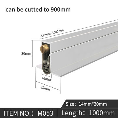 Couvrez entièrement le type joints inférieurs de porte automatique pour la réduction acoustique de Noice de porte en métal