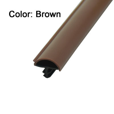 Appartement étanche à la poussière Portes en bois bandes de scellés Couleur brune 12*5 mm