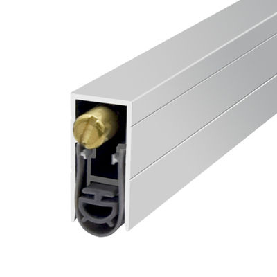 Couleur argentée 1,5 cm Fermeture automatique du fond de la porte Durable