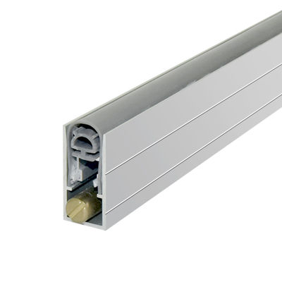 Couleur argentée 1,5 cm Fermeture automatique du fond de la porte Durable