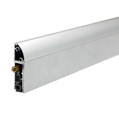 Fermeture de porte automatique anodisée en aluminium hauteur 1,5 cm