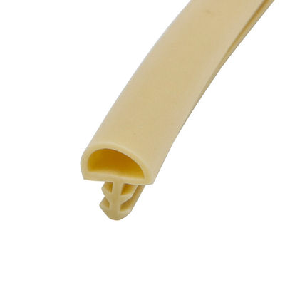 Type en bois anti-collision joint de fente de bande de joint de porte de porte en caoutchouc de PVC