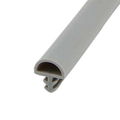 Type en bois anti-collision joint de fente de bande de joint de porte de porte en caoutchouc de PVC