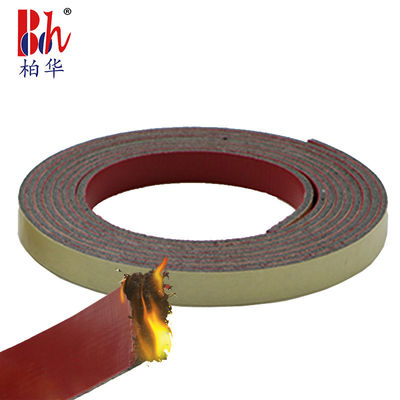 Joint de porte ignifuge de graphite 2mm profondément avec la couleur rouge et de Brown
