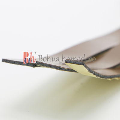 Joint de porte ignifuge de graphite 2mm profondément avec la couleur rouge et de Brown
