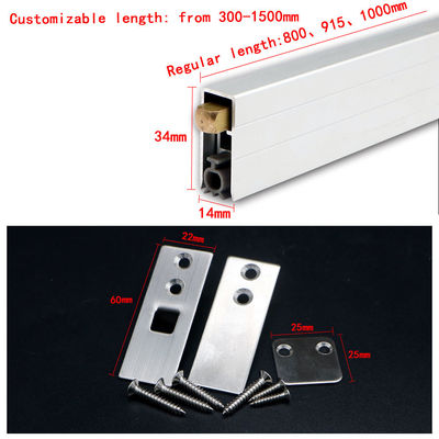 Le fond automatique résistant de porte scelle 6063 que l'aluminium bourrelet pour la porte d'hôtel