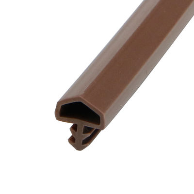 Rainez le type cachetage en caoutchouc anti-collision de PVC de porte de bande en bois de joint dépouille pour la porte et la fenêtre en bois