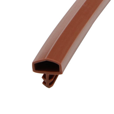 La bande en bois de joint de porte d'isolation phonique a modifié la porte de PVC bourrelet