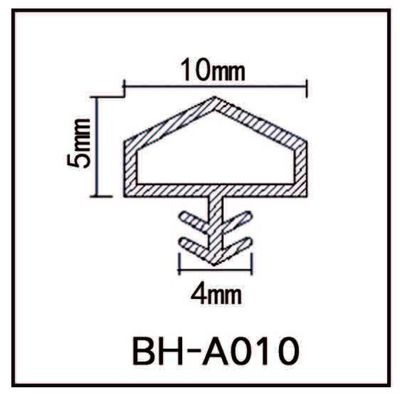 Bande de cachetage de PVC d'absorption des chocs pour la porte et la fenêtre en bois