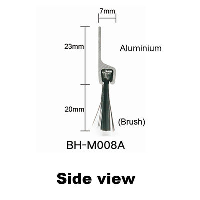 champ argenté de porte de porte de 1000mm de bande inférieure en aluminium de brosse