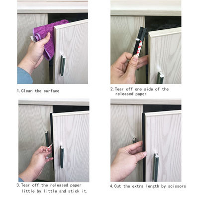Dépouillement protégeant du vent de 3M Self Adhesive Weather de bande de joint de porte de garde-robe