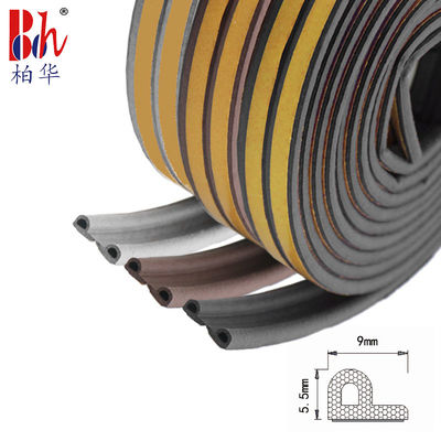 la forme en caoutchouc des joints P de 9x5.5mm EPDM bourrelet pour la porte et la fenêtre