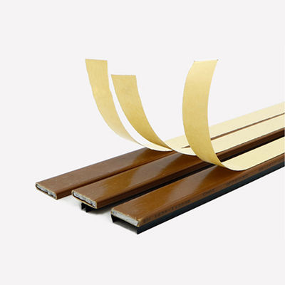 Joints résistants au feu de preuve de feu de PVC de Brown avec des remplissages de silicate de sodium 4mm x 15mm