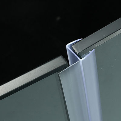 La bande en verre transparente H de joint de porte de douche de PVC forment l'eau de salle de bains maintenant la bande