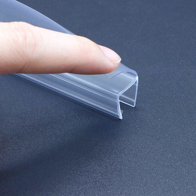 La bande en verre transparente H de joint de porte de douche de PVC forment l'eau de salle de bains maintenant la bande