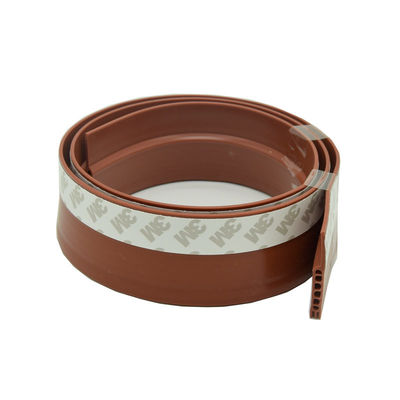 Bande auto-adhésive de joint de silicone de calfeutrer de silicone de Brown pour Windows
