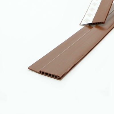 Bande auto-adhésive de joint de silicone de calfeutrer de silicone de Brown pour Windows