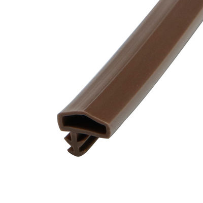 La porte en bois de PVC de bande de joint de porte d'OEM bourrelet le type latéral A de cannelure formé