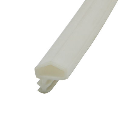 La porte en bois de PVC de bande de joint de porte d'OEM bourrelet le type latéral A de cannelure formé