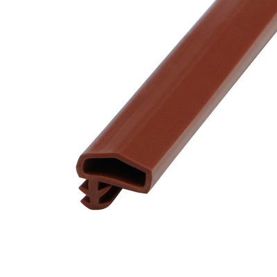 La porte en bois de PVC de bande de joint de porte d'OEM bourrelet le type latéral A de cannelure formé