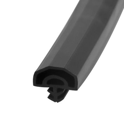 Le type moyen trou en caoutchouc de cannelure de double de Weatherstipping de bande de joint de bande forment 10*5mm