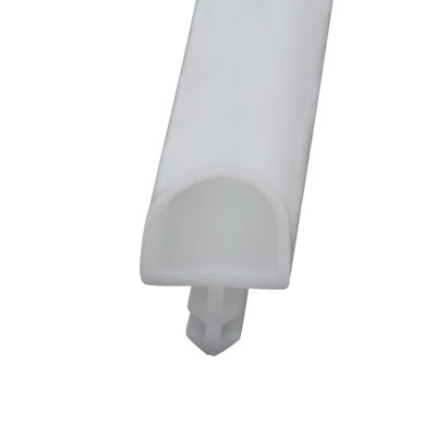 Le type moyen de cannelure de porte de bande en bois anti-collision de joint a intensifié la forme 10*8mm de D