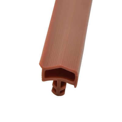 Bande en caoutchouc de joint de porte de calfeutrer d'élastomère thermoplastique avec l'aileron 10*5.5mm
