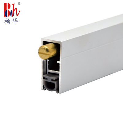 14*30mm le fond qu'automatique de porte scelle l'alliage d'aluminium laissent tomber vers le bas des joints pour des portes coupe-feu
