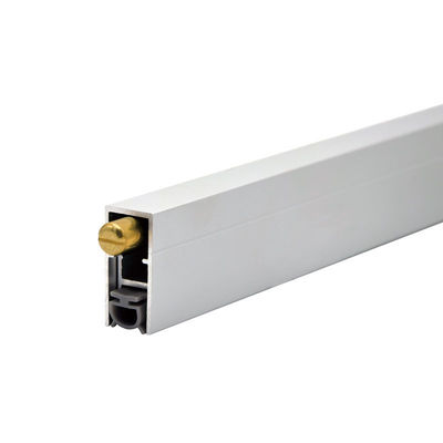 14*30mm le fond qu'automatique de porte scelle l'alliage d'aluminium laissent tomber vers le bas des joints pour des portes coupe-feu