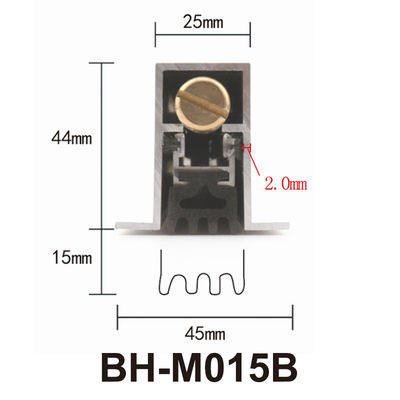Le CE a caché les joints inférieurs de porte automatique en aluminium avec EPDM Raven Rp en caoutchouc 70