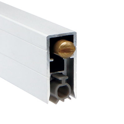 Joint inférieur caché en aluminium de la porte 6063 en U pour la porte en bois