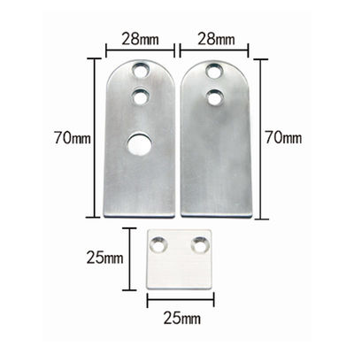 joints inférieurs de champ de porte cachés par 20*37mm en U pour la porte en bois