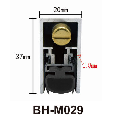 joints inférieurs de champ de porte cachés par 20*37mm en U pour la porte en bois