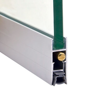 l'aluminium inférieur de joints de porte automatique de 17*45mm bourrelet pour la porte d'herbe