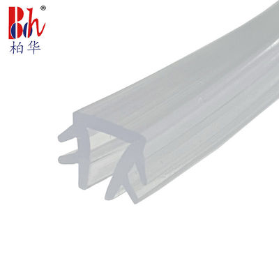 Bandes transparentes d'agrafe en verre mol de calfeutrer de PVC pour le verre de 5mm