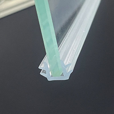 Bandes transparentes d'agrafe en verre mol de calfeutrer de PVC pour le verre de 5mm