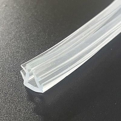 Bandes transparentes d'agrafe en verre mol de calfeutrer de PVC pour le verre de 5mm