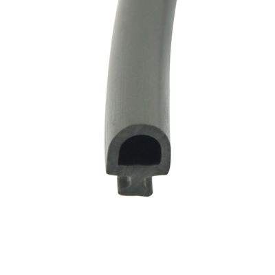 Type en caoutchouc bandes de fente de noir de joint de PVC de réduction du bruit pour le profil en aluminium