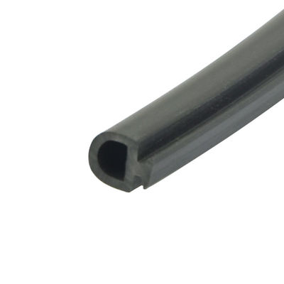Type en caoutchouc bandes de fente de noir de joint de PVC de réduction du bruit pour le profil en aluminium