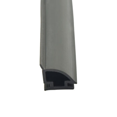 bande de bande en caoutchouc de PVC de 12.5*10mm anti-collision pour la couleur de noir de porte coulissante